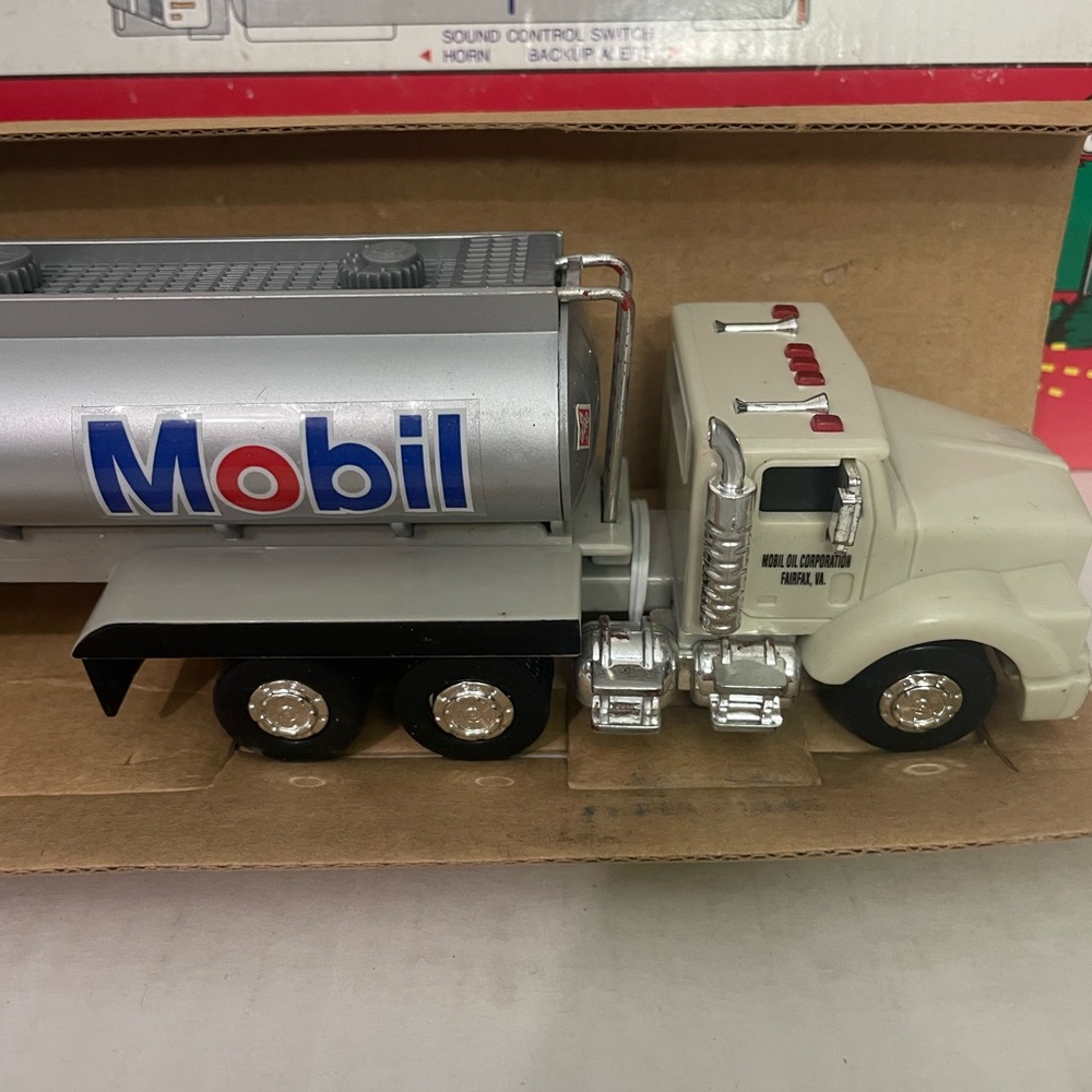 Kids Tanker Truck - White and Silver